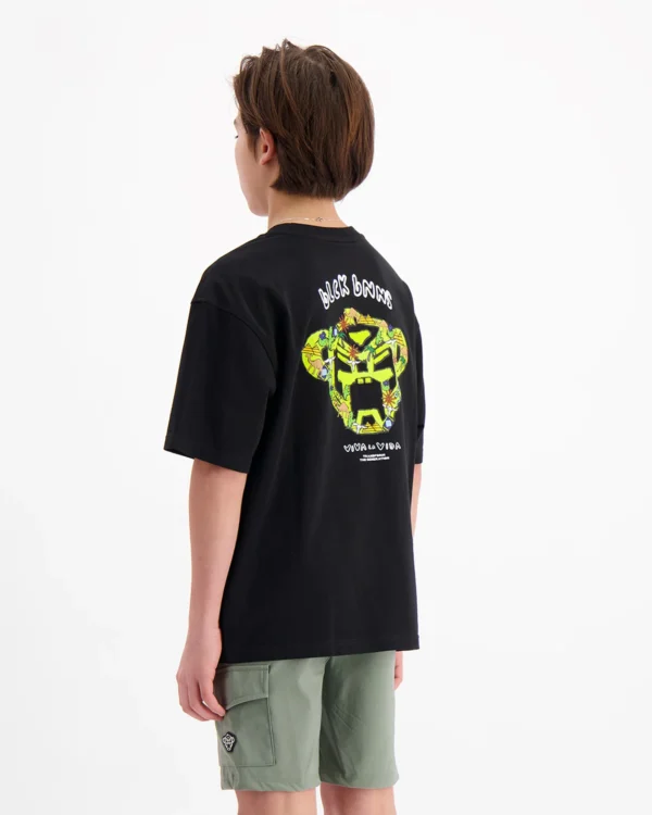 KIDS CRAYON T-SHIRT | Black - Afbeelding 2