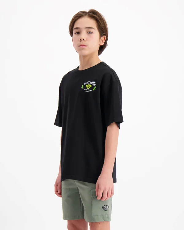 KIDS CRAYON T-SHIRT | Black - Afbeelding 3
