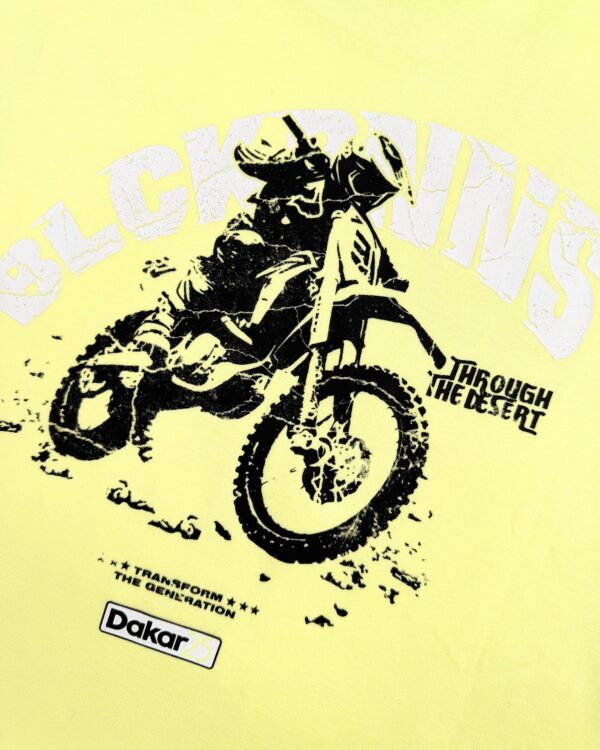 KIDS CROSS T-SHIRT | Yellow - Afbeelding 4